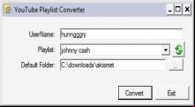 YouTube Playlist Converter