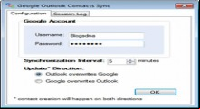 Google Outlook s Synchronizer