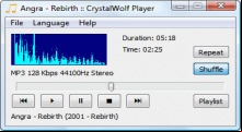 CrystalWolf Audio Player