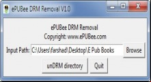 ePubee DRM Removal