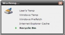 Clean Temporary Places